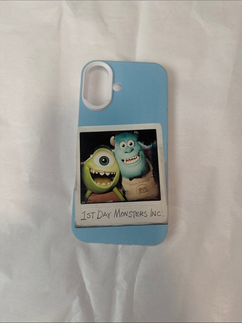 Monsters Inc. Light Blue iPhone16 Case